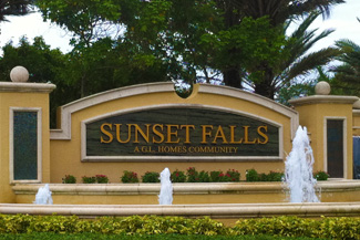 Sunset Falls community